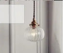 DecorBites™ Blue Glass Pendant Lights for Bedroom Dinning Living Room