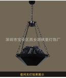 DecorBites™ Industrial Pendant Light: Retro American Style Chandelier for Dining Room and Restaurant