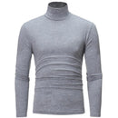 Men’s Thermal Shirt – Slim Fit High Neck Long Sleeve Winter Top