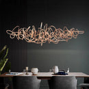 DecorBites™ LED Pendant Chandeliers for Modern Living & Dining Room Lighting