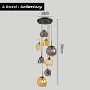 DecorBites™ Glass Chandelier Pendant Lights for Bedside, Kitchen, Restaurant, Bar, Home Lighting