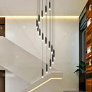 DecorBites™ LED Chandelier: Modern Nordic Acrylic Luxury Lighting for Home Decor