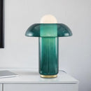 DecorBites™ Green Glass Desk Lamp for Nordic Style Living Room and Bedroom Decor
