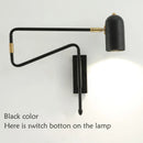 DecorBites™ Adjustable Long-Arm Wall Lamp with Switch, E27 Flex Reading Bedside Light