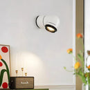 DecorBites™ LED Wall Light White Red PVC 4000K Modern Sconce for Bedroom Living Room