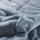 DecorBites™ Cozy Coral Fleece Double Blanket for Beds - Super Soft Plush Quilt
