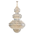 DecorBites™ Crystal Villa Chandelier: Luxe European Duplex Hall Lighting - Elegant Living Room Decor