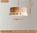 DecorBites™ Boho Fringe Hemp Rope Tassel Pendant Light for Office Bedroom Living Room