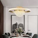 DecorBites™ Crystal Copper Pendant Lights: Elegant Nordic Design for Luxury Dining and Bedroom Décor