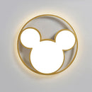 DecorBites™ 34W LED Mickey Mouse Ceiling Light for Children's Bedroom and Living Room