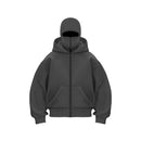 Men's Balaclava Zip Hoodie – Winter Warm Face Mask Jacket