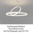 DecorBites™ Irregular Ceiling Chandelier for Living Room Bedroom Study Room