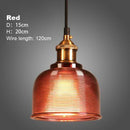 DecorBites™ Glass Pendant Lights with E27 Holder for Dining Room, Bedroom, Bar, Café Décor