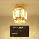 DecorBites™ Elegant Crystal Ceiling Light for Entryway, Stairs, and Hallway