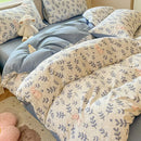 DecorBites™ Cozy Cotton Bedding Set: 160X210cm Quilt Cover for Adults, Warm & Soft Duvet Cover