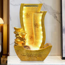 DecorBites™ Circulating Water Fountain: Office & Living Room Wealth Attracting Decoration
