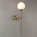 DecorBites™ Glass Lampshade Wall Sconces for Bedside and Living Room Decor