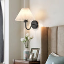 DecorBites™ Cloth Lampshade LED Wall Lamp for Bedroom & Living Room Decor
