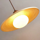 DecorBites™ Japanese Style Wooden Pendant Lamp for Bedroom and Restaurant Decor