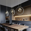 DecorBites™ Glass Bubble LED Chandelier Dining Room Pendant Lighting