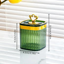 DecorBites™ Acrylic Seasoning Jar Set with Tray - Kitchen Storage Organizer