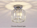 DecorBites™ Crystal LED Ceiling Light for Home Decor, Modern Aisle Light Fixture for Bedroom Living Room