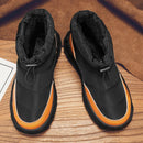 Mens Winter Velvet Ankle Boots – Warm Stylish Winter Shoes