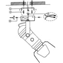 DecorBites™ Industrial Ceiling Spotlight Lamp with Foldable Flippers for Hallway Art Light