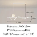 DecorBites™ LED Chandelier: Modern Indoor Lighting for Living Room, Kitchen, Staircase