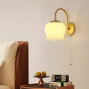 DecorBites™ Iron LED Wall Sconce Pull Chain Switch Stair Light Fixtures for Modern Home
