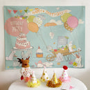 DecorBites™ Birthday Wall Tapestry Decoration Party Bedroom Hanging Cloth