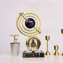 DecorBites™ Clock Globe Decoration: Elegant Office & Living Room Home Decor