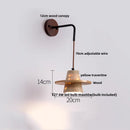 DecorBites™ LED Wall Lights Modern Pull Chain Switch Bedside Lamp Wandlamp