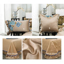 DecorBites™ Embroidered Egyptian Cotton Bedding Set - Queen King Linens, 200S Thread Count