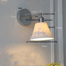 DecorBites™ Iron Ceramic LED Wall Light Modern Living Room Sconce Wandlamp