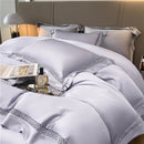 DecorBites™ Eucalyptus Fiber Lace Bedding Set for Soft, Silky & Cool Skin-friendly Comfort