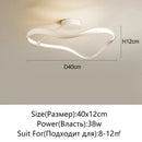 DecorBites™ LED Ceiling Light: Modern Minimalist Nordic Design for Bedroom, Living Room, Study, Kitchen & Restaurant