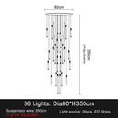 DecorBites™ Elegant LED Chandelier for Staircase & Living Room Décor