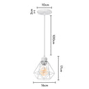 DecorBites™ Iron Frame Pendant Chandelier for Modern Indoor Lighting