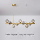 DecorBites™ 9-Light Black LED Pendant Chandelier for Modern Living Spaces