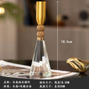 DecorBites™ Crystal Candle Holder Set for Romantic Dinner Table Decor