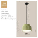 DecorBites™ Cream Resin LED Pendant Light for Home Decor