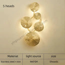 DecorBites™ Iron Wall Sconce LED Light Fixture for Bedroom & Living Room