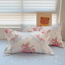 DecorBites™ Cotton Printed Bedding Set: Cozy, Breathable, All Seasons Comforter Set