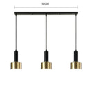 DecorBites™ Gold E27 LED Pendant Light Nordic Chandelier for Indoor Living Room & Bedroom