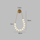 DecorBites™ Cream Italian Style Asymmetric Magic Bean Wall Lamp