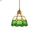 DecorBites™ Glass LED Pendant Lamp Tiffany Style Hand Stitch Dining Room Lights