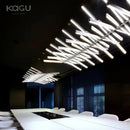 DecorBites™ LED Fishbone Pendant Chandelier for Modern Nordic Decor