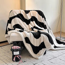 DecorBites™ Double-Layer Jacquard Lamb Wool Blanket - Cozy Sofa Throw for Winter Home Comfort