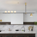 DecorBites™ Glass Chandelier Pendant Light for Dining Room Kitchen Fixtures